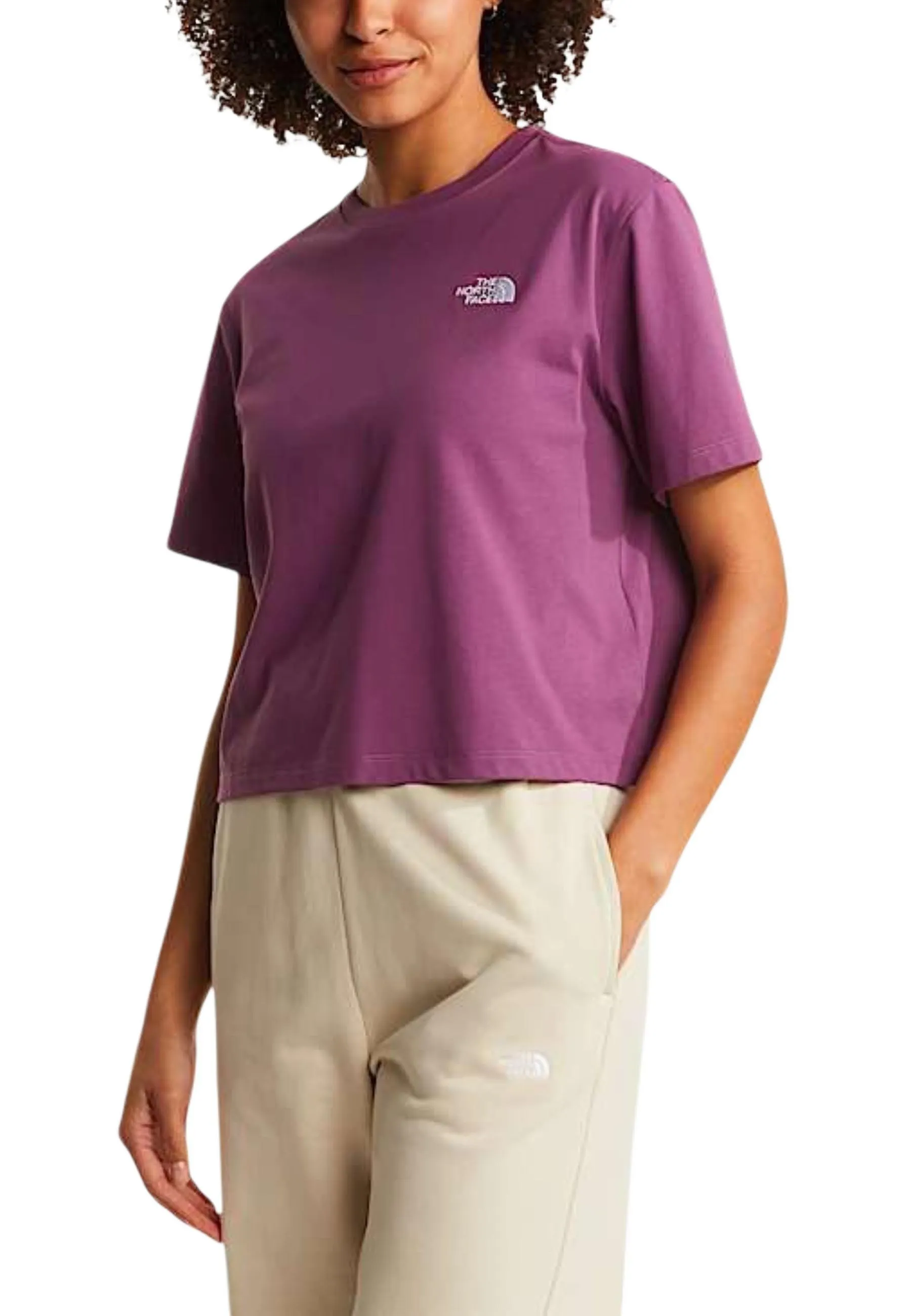 Damen T-Shirt Violett 506129