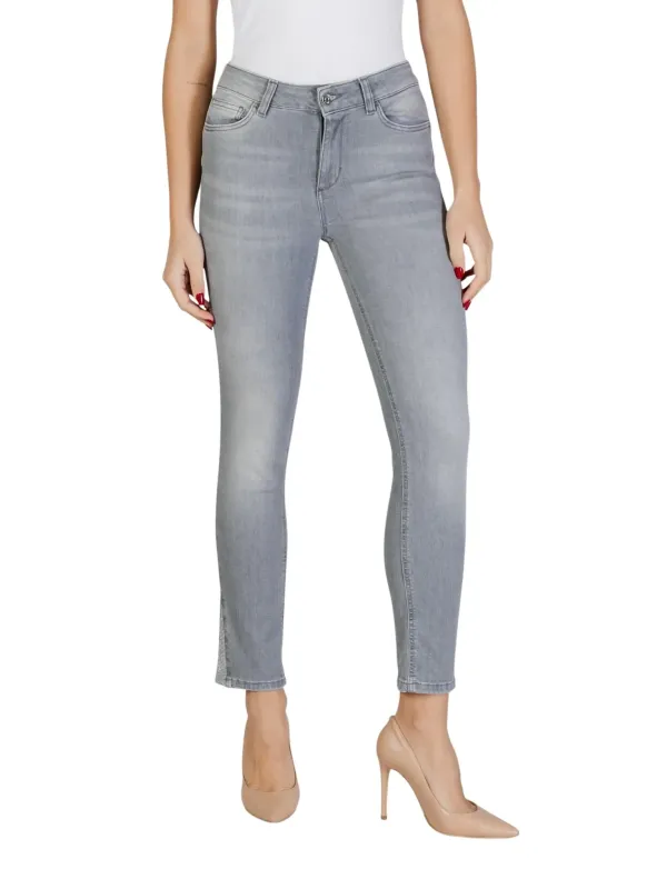 Liu Jo Damen Jeans Grau | online kaufen