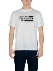 Armani Exchange Herren T-Shirt Weiß | online kaufen