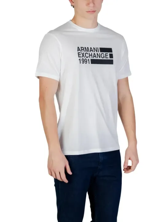 Armani Exchange Herren T-Shirt Weiß | online kaufen