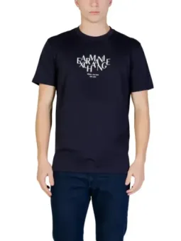 Armani Exchange Herren T-Shirt Blau | online kaufen