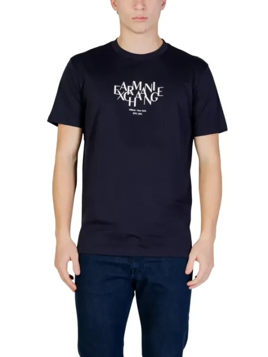 Mieten Sie Armani Exchange Herren T-Shirt Blau für den Sommer