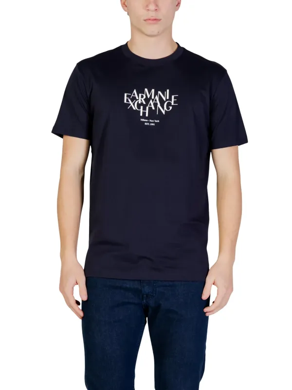Mieten Sie Armani Exchange Herren T-Shirt Blau für den Sommer
