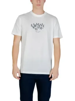 Armani Exchange Herren T-Shirt Weiß mieten - Flex-Fashion
