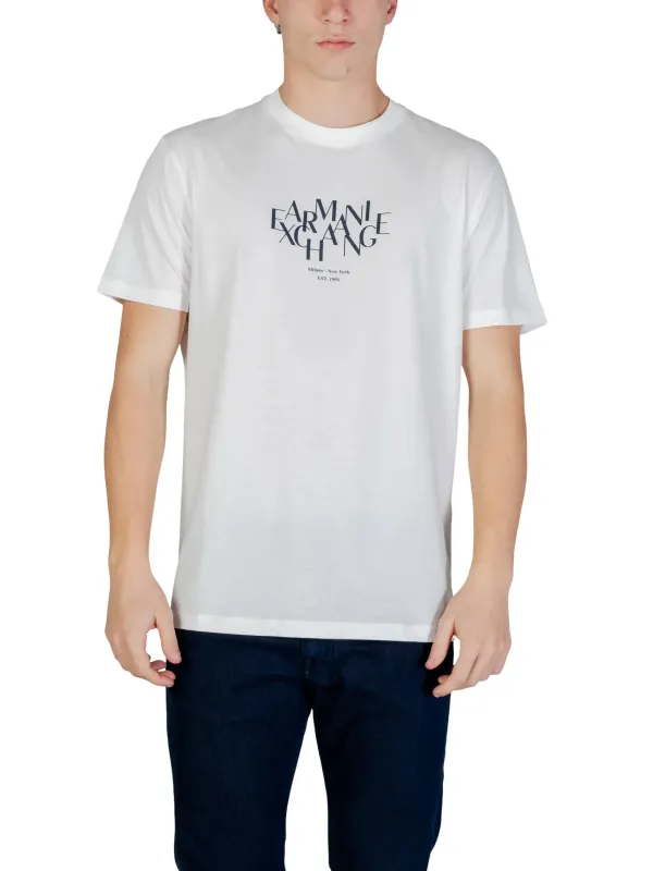 Armani Exchange Herren T-Shirt Weiß | online kaufen