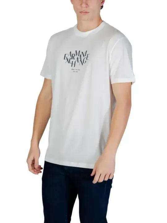 Armani Exchange Herren T-Shirt Weiß | online kaufen