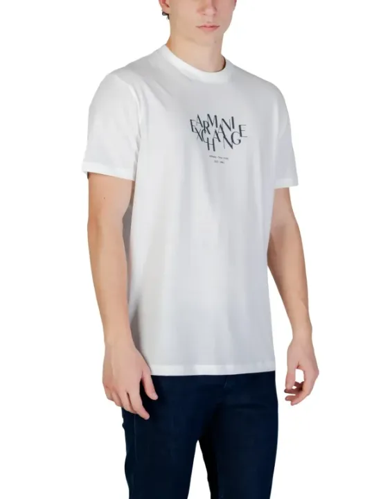Armani Exchange Herren T-Shirt Weiß | online kaufen