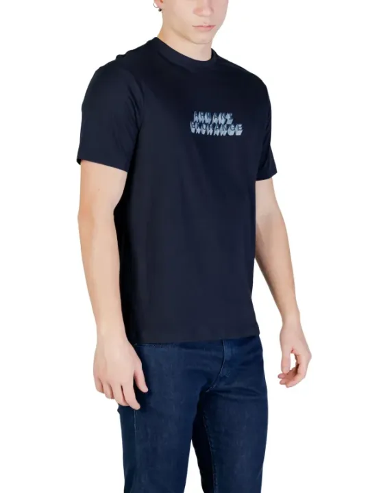 Armani Exchange Herren T-Shirt Blau | online kaufen