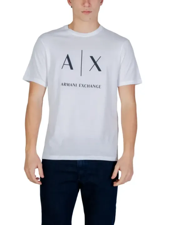 Armani Exchange Herren T-Shirt Weiß | online kaufen