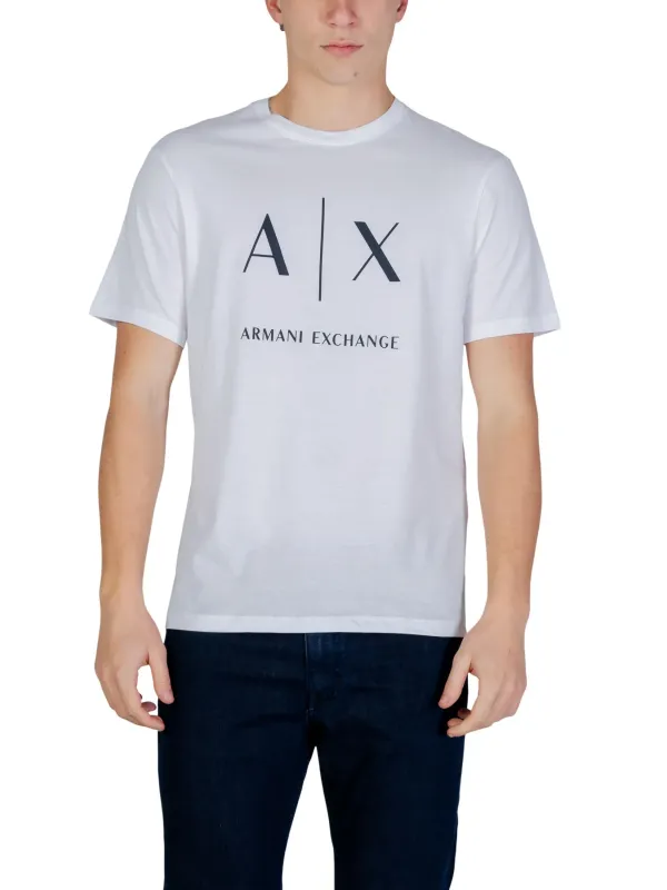 Armani Exchange Herren T-Shirt Weiß | online kaufen