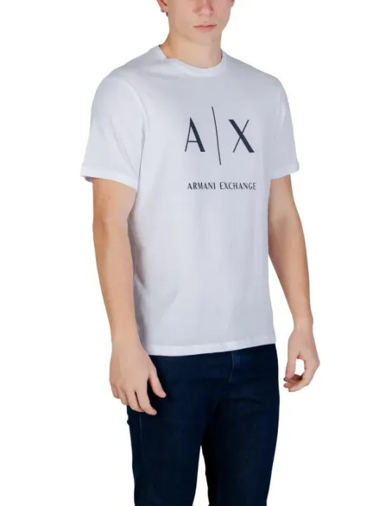 Armani Exchange Herren T-Shirt Weiß | online kaufen