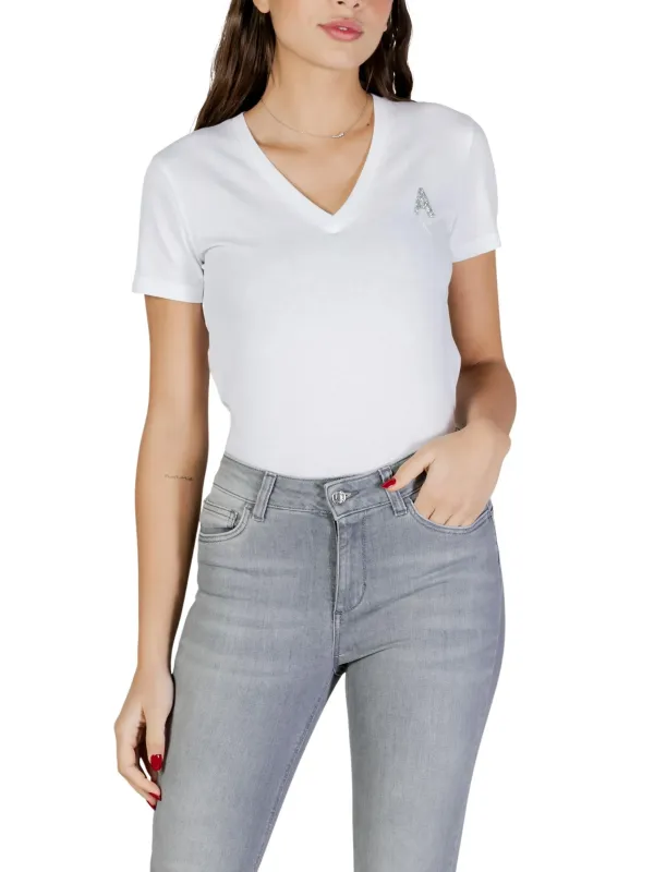 Armani Exchange Damen T-Shirt Weiß | online kaufen