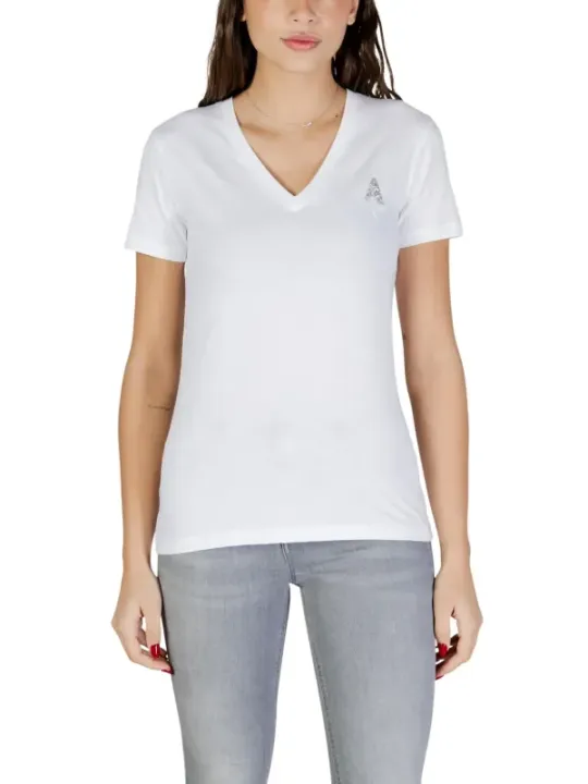 Armani Exchange Damen T-Shirt Weiß | online kaufen