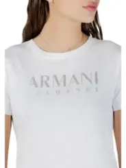 Armani Exchange Damen T-Shirt Weiß | online kaufen