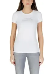 Armani Exchange Damen T-Shirt Weiß | online kaufen