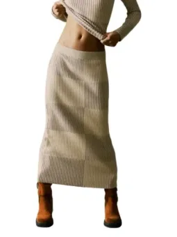 Desigual Damen Rock Beige | online kaufen