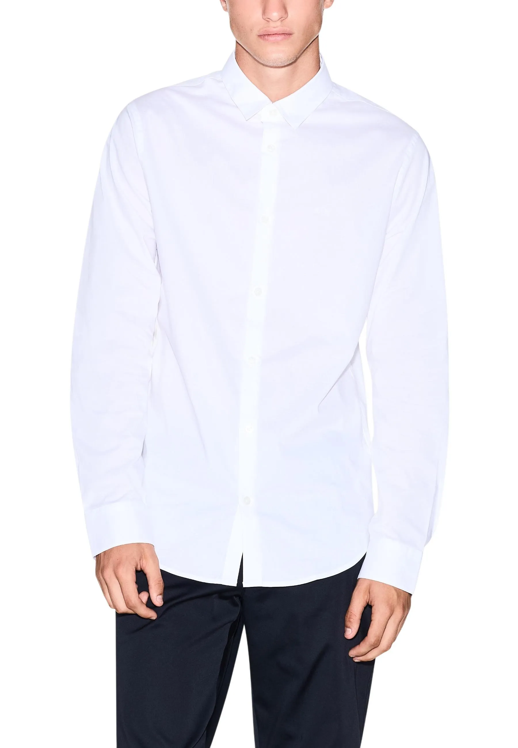 Herren Hemd Weiß 504013