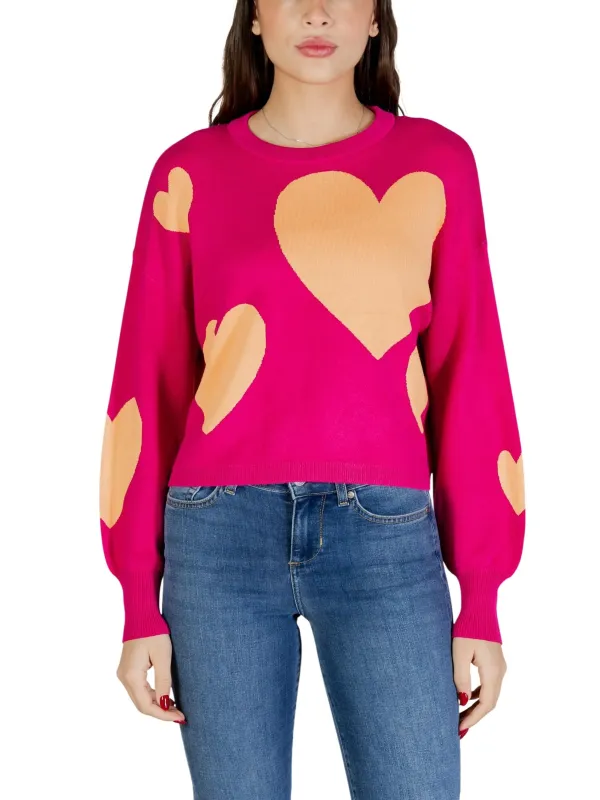 Only Damen Pullover Fuchsinrot | online kaufen