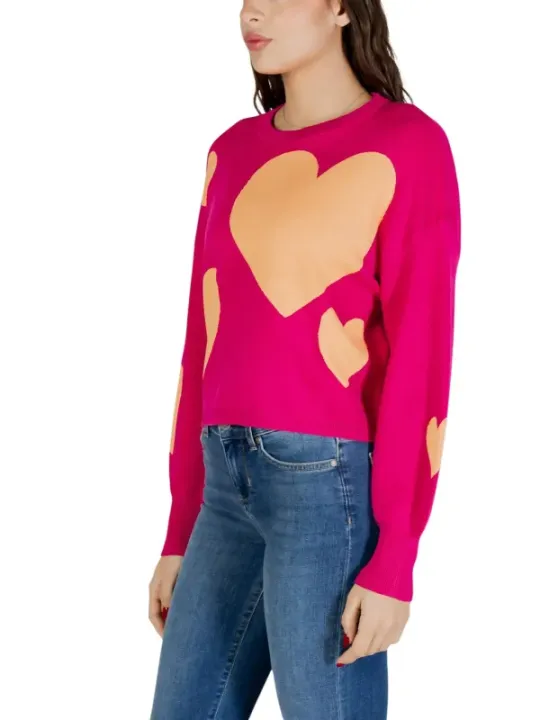 Only Damen Pullover Fuchsinrot | online kaufen