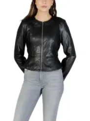 Jacqueline De Yong Damen Kostümjacken Schwarz