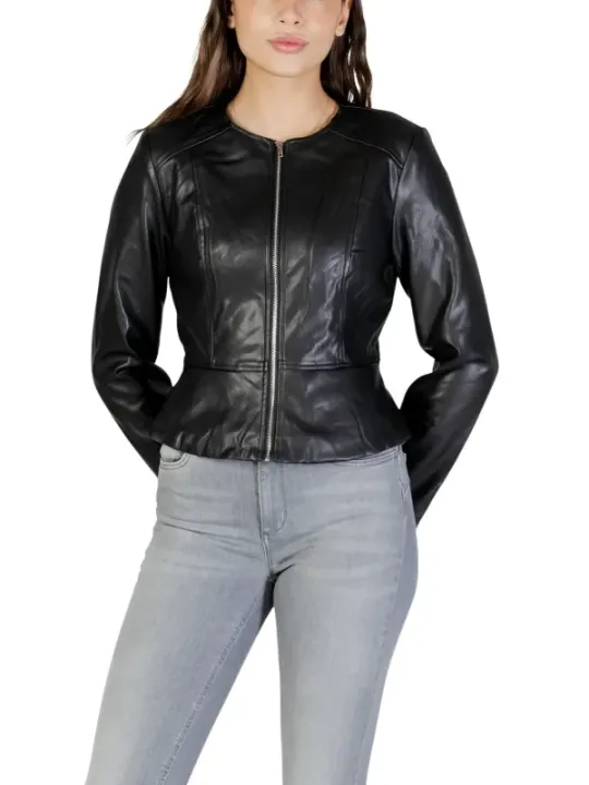 Jacqueline De Yong Damen Kostümjacken Schwarz