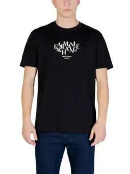 Armani Exchange Herren T-Shirt Schwarz mieten | Flex-Fashion