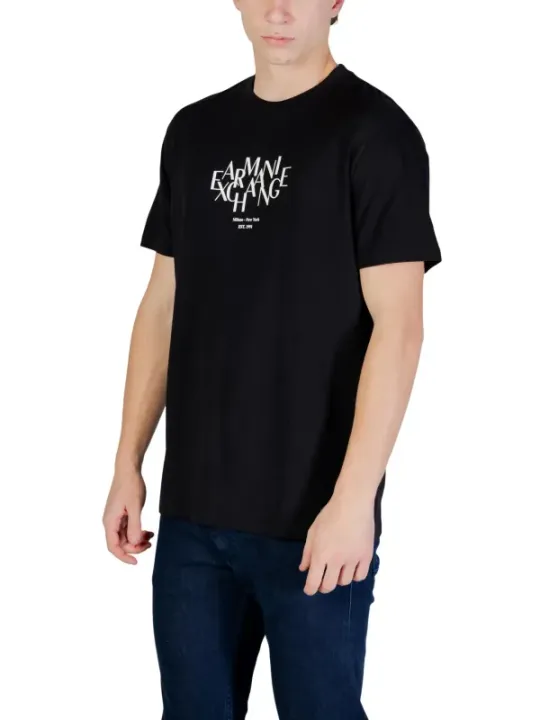 Armani Exchange Herren T-Shirt Schwarz | online kaufen