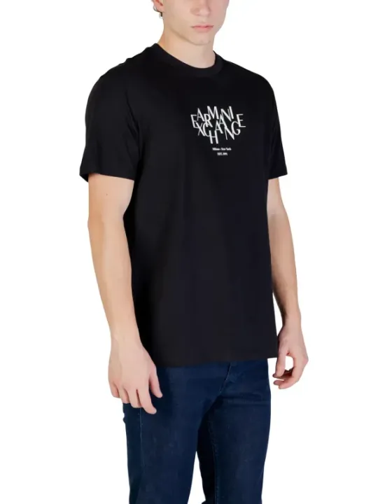 Armani Exchange Herren T-Shirt Schwarz | online kaufen