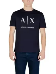 Armani Exchange Herren T-Shirt Blau | online kaufen