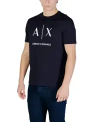 Armani Exchange Herren T-Shirt Blau | online kaufen