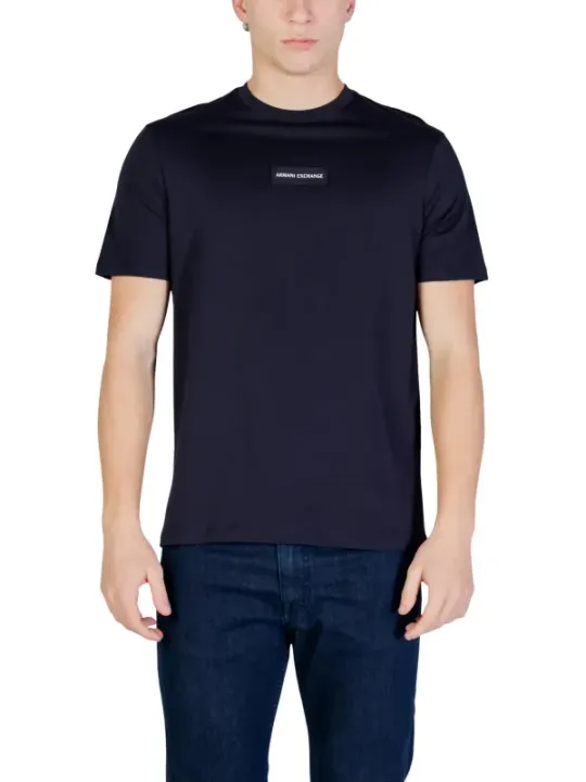 Armani Exchange Herren T-Shirt Blau | online kaufen