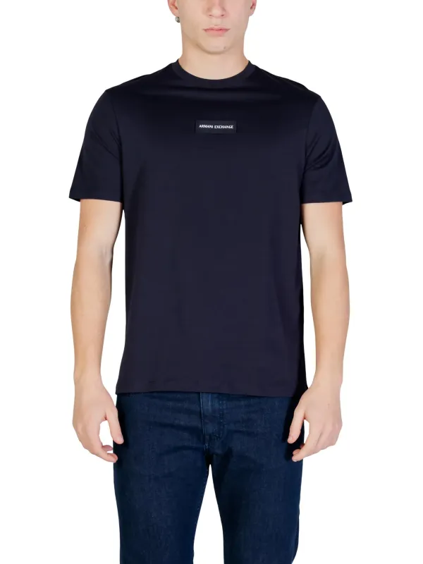 Armani Exchange Herren T-Shirt Blau | online kaufen