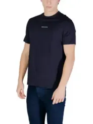 Armani Exchange Herren T-Shirt Blau | online kaufen
