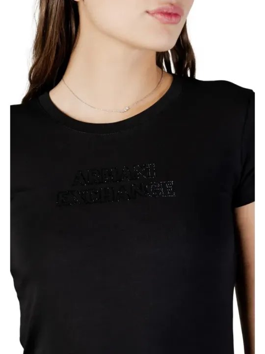 Armani Exchange Damen T-Shirt Schwarz | online kaufen