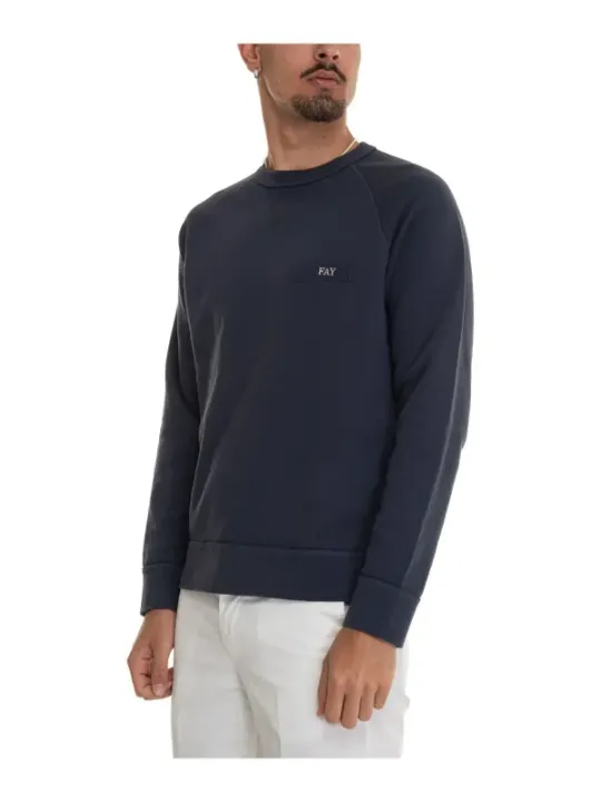 Fay Herren Pullover Blau | online kaufen