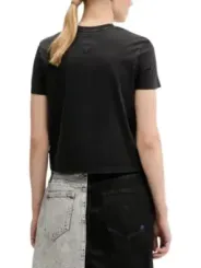 Tommy Hilfiger Jeans Damen T-Shirt Schwarz | online kaufen