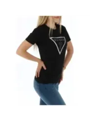 Guess Damen T-Shirt Schwarz | online kaufen