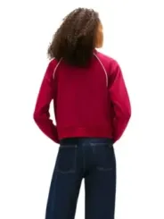 Tommy Hilfiger Jeans Damen Fleece Bordeaux | online kaufen