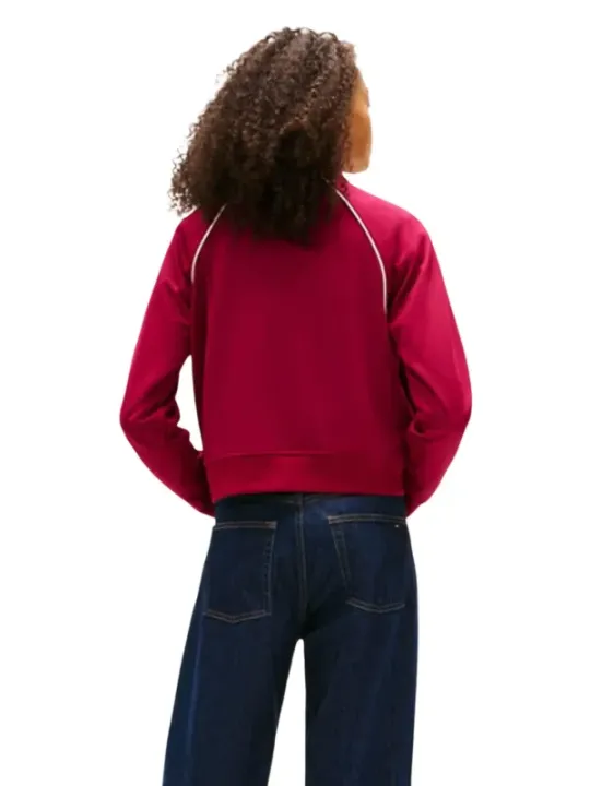 Tommy Hilfiger Jeans Damen Fleece Bordeaux | online kaufen