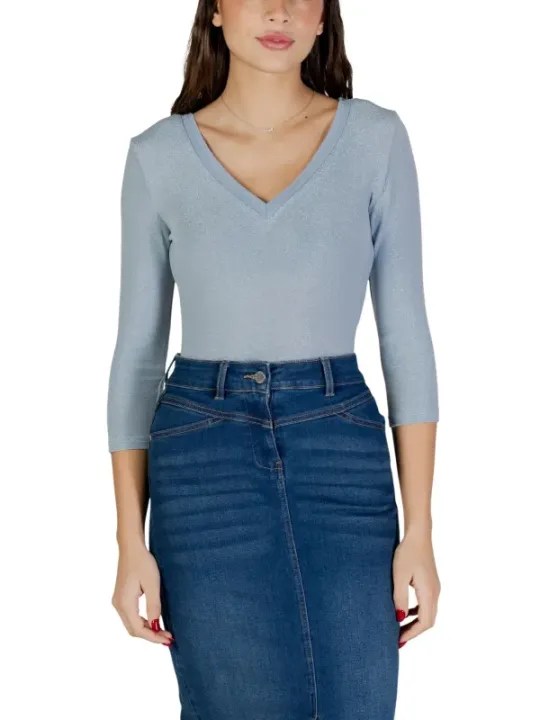 Morgan De Toi Damen T-Shirt Azurblau | online kaufen