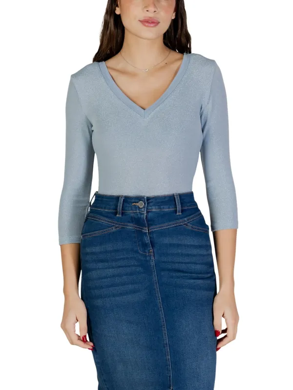 Morgan De Toi Damen T-Shirt Azurblau | online kaufen