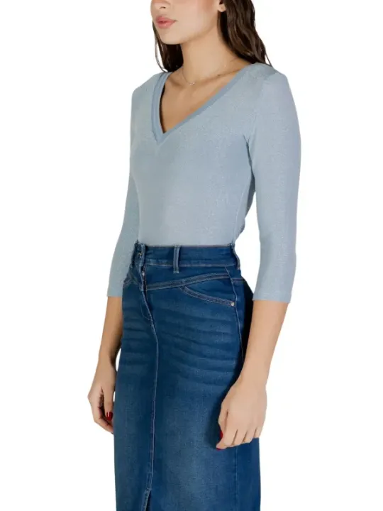 Morgan De Toi Damen T-Shirt Azurblau | online kaufen