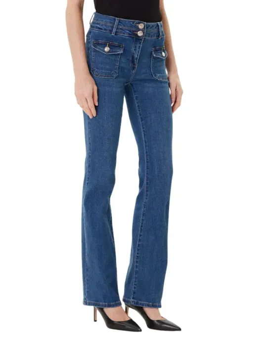 Morgan De Toi Damen Jeans Blau | online kaufen