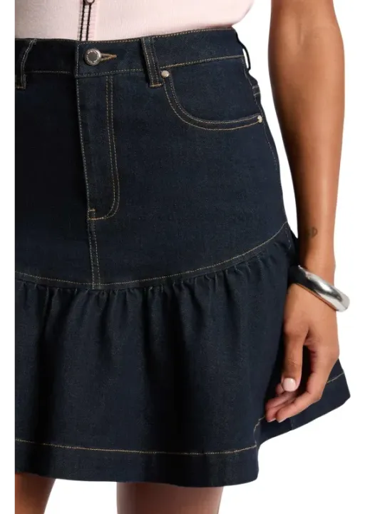 Morgan De Toi Damen Rock Blau | online kaufen