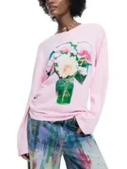 Desigual Damen T-Shirt Rosa | online kaufen