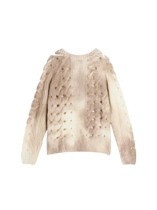 Desigual Damen Pullover Beige | online kaufen