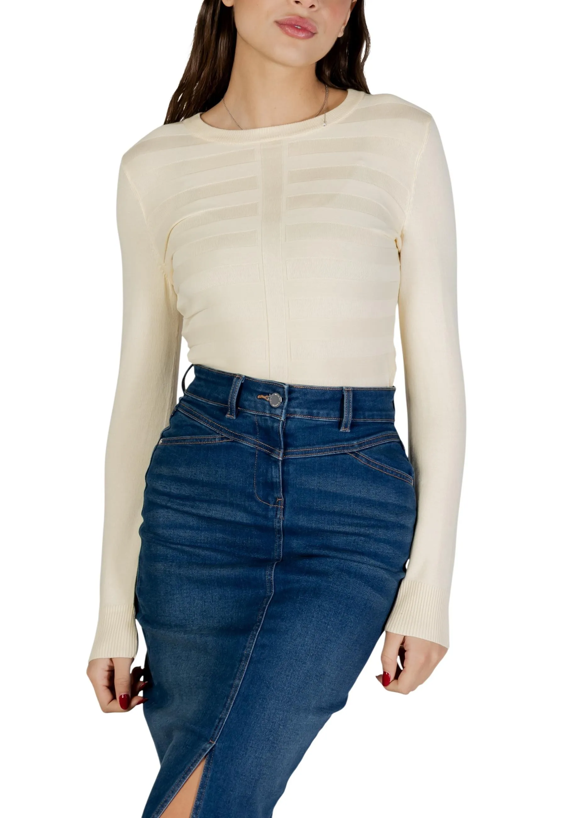 Damen Pullover Gelb 505588