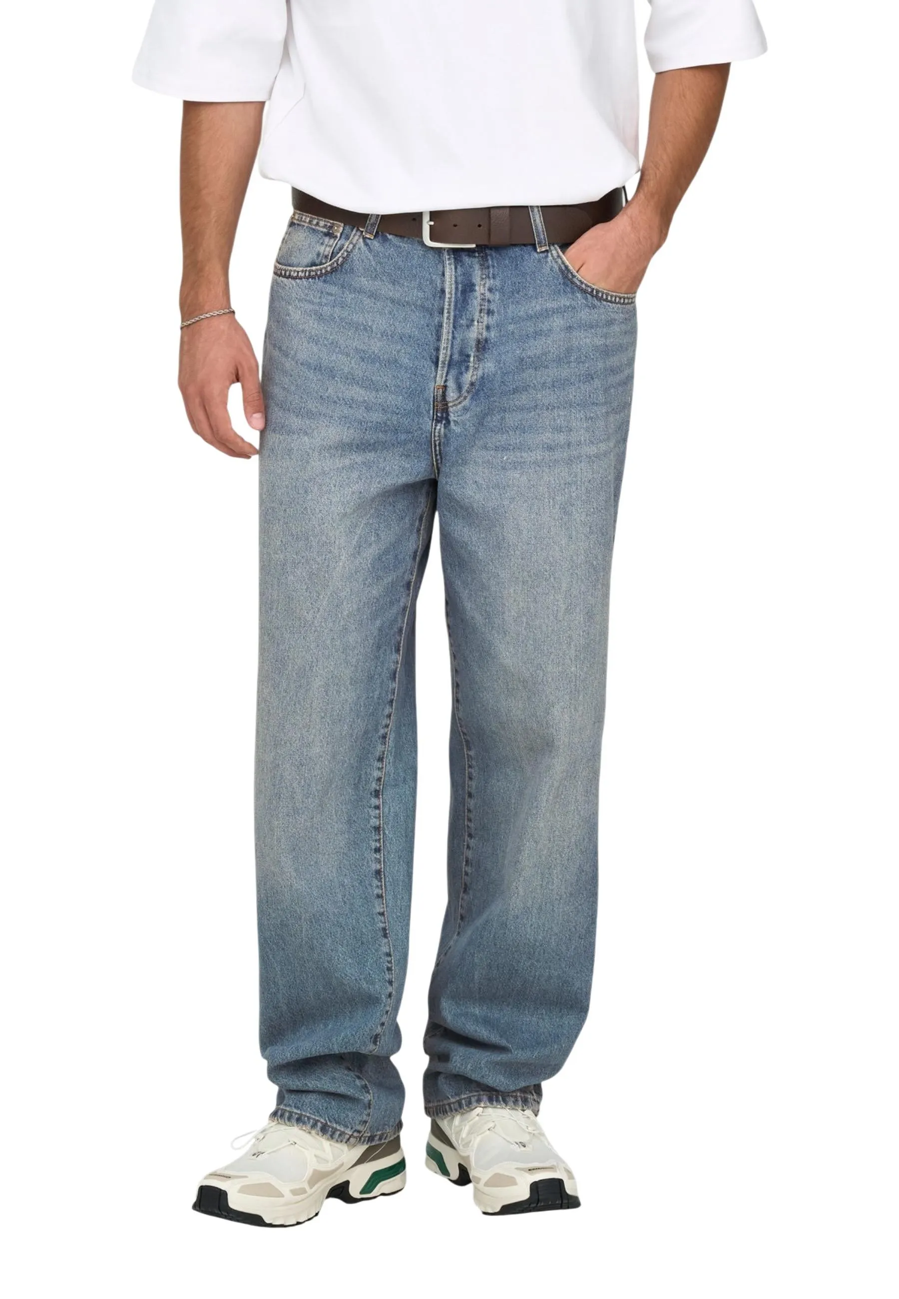 Herren Jeans Blau 505555