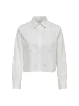 Jacqueline De Yong Damen Hemd Weiß | online kaufen