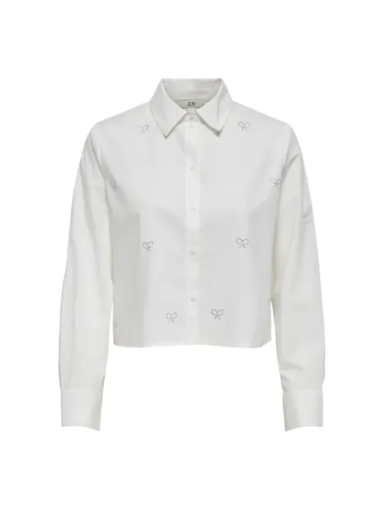 Jacqueline De Yong Damen Hemd Weiß | online kaufen